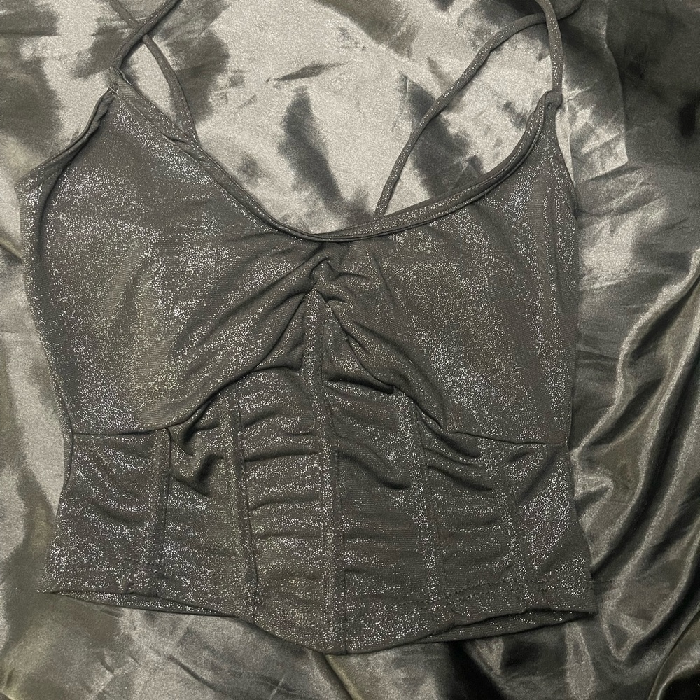 Sparkly tank top